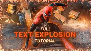 How to Make 3D Text Explosion in Node Video (Step by Step)