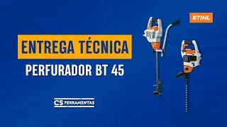 Entrega Técnica: Perfurador BT 45 Stihl