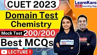 CUET 2023 Chemistry | Top 50 MCQs