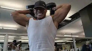 Biceps Triceps superset workout