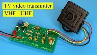 how to make video transmitter , PCB board