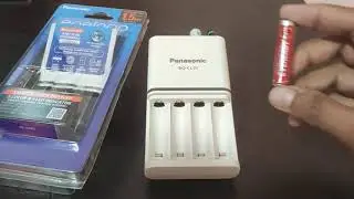 Panasonic eneloop BQ-CC55E-B Advanced, Smart and Quick Charger for AA & AAA Rechargeable Batteries