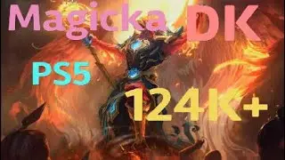ESO - Magicka Dragonknight - 124K+ Ascending Tide Pve Build
