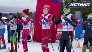 Сегодня на базе СШОР «Истина» прошла 55 юбилейная «Новогодняя гонка»