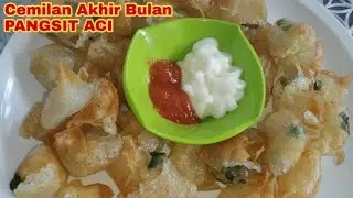 Cemilan Akhir Bulan Pangsit Aci |||ide jualan