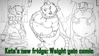 Kate's new fridge - Weight gain comic