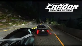 NFS CARBON REMASTERED 2023 | Tutorial, Video Settings and Gameplay