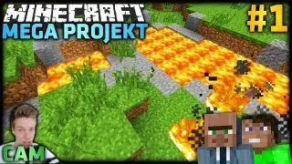 BESTER START mit DNER!! :D - Minecraft MEGA PROJEKT #1 | ConCrafter & Dner