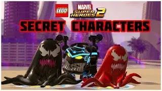 LEGO Marvel Superheroes 2 - ALL SECRET CHARACTERS - NPC (Part 3)