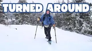 Attempting to Snowshoe 12 Miles After a Huge New England Snowstorm | Belknap Range Trail, NH