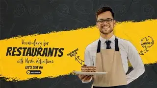 Unique Restaurant Vocabulary with Urdu Terms!