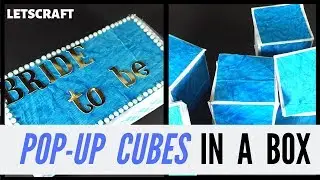 Pop Up Cubes Box tutorial  | How to make pop up cubes | Pop up cube box .
