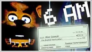 ВПЕРВЫЕ В ЖИЗНИ ПРОШЁЛ 6 НОЧЬ ВО ФНАФ | Five Nights at Freddy's 1 Deluxe Edition