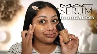 TESTING NEW MAC SERUM FOUNDATION - IS IT WORTH THE HYPE?
