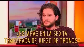Entrevista con Kit Harington (Jon Nieve): ¿Estarás en la Sexta Temporada de Juego de Tronos?