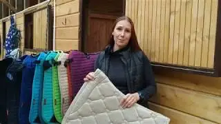 Цвета вальтрапов на рыжей лошади. НатураХорс Real Life