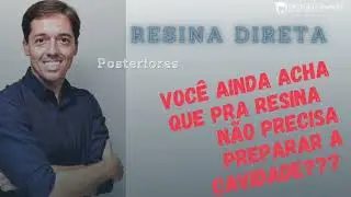 Preparo do ângulo cavo-superficial em Restauração de dentes posteriores.