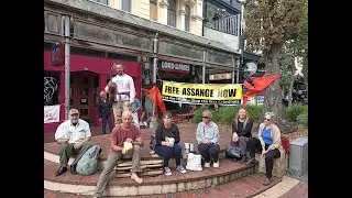 NZ WeAreAllAssange Wellington actions 11 April 2021