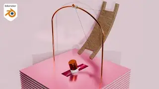 Blender Tutorial : Create This Cool 3D Animation Loop in Blender |Easy Blender Animation