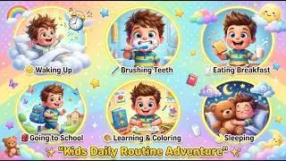 Kids Daily Routine | Learn Healthy Habits for Kids