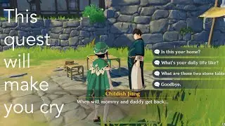 Saddest quest so far... (Genshin Impact)