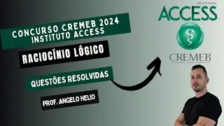 Negação Lógica | Concurso CREMEB 2024 Instituto Access | Raciocínio Lógico
