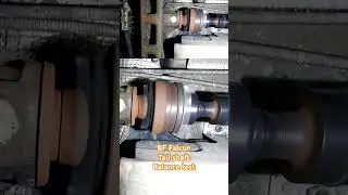 BF MkII Ford falcon Tail Shaft Balance test
