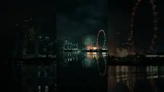 Fireworks from Gardens by the Bay East