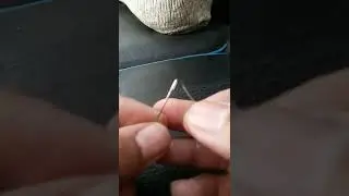 como eu enfio linha na agulha facilmente.