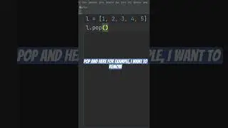 How to delete an element from list index given, python code 