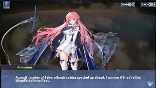 (Azur lane) Sundered Blue event Stage SP1 *Normal*