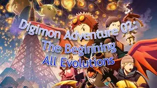 DIGIMON ADVENTURE 02: THE BEGINNING | All Evolutions with Context (Subbed, HD)