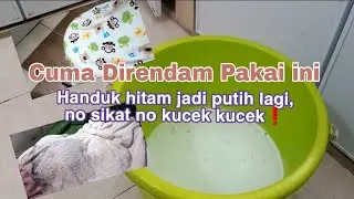 HOW TO CLEAN DULL TOWELS AND BLANKETS WITH THE MOST EFFECTIVE MAGIC CLEANING POWDER