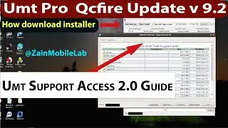 umt dongle qcfire update v 9.2  #zainmobilelab #umtpro.