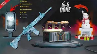 Finally M416 Glacier Level 5 Done 👍 Free M416 Glacier Upgrade 🔱 || NOWSHEK GAMING 