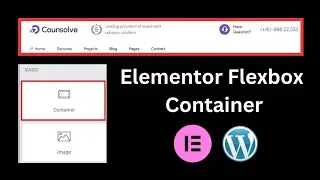 Elementor Flexbox Container in WordPress - Tutorial 2023. OAkGo