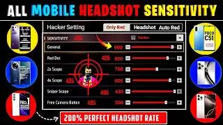 Headshot Sensitivity 2026 🔥 || Free fire headshot setting in tamil | All mobile headshot sensitivity