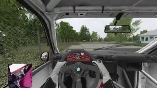 Assetto corsa Nurburgring m3 lap- foot cam