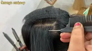 Hair Crimping Tecnic By Ananya With Iconic Crimper S9+ | Iconic Crimper mashine S9 | Ananya makeup 💄