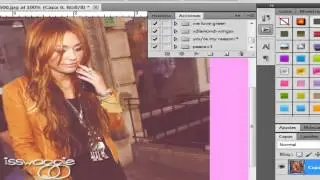 Como instalar y usar acciones en photoshop. - How to install and use actions *w*