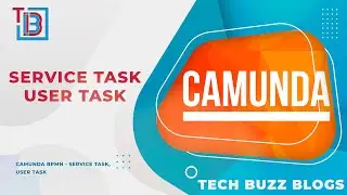 Camunda BPMN - Service Task, User Task | TECH BUZZ BLOGS