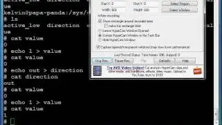 Controlling PandaBoard (Ubuntu OS) Expansion GPIOs using Putty Terminal Emulator from Windows 7
