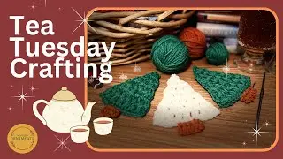 #teatuesday Crochet Tree Ornament @kimmieskitchenandmore
