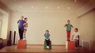 "Замечательная клякса" Юнны Мориц в исполнении юных актёров средней группы