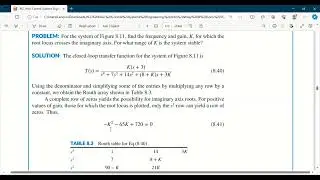 Break in Break away points and Imaginary Axis Crossing on Root Locus