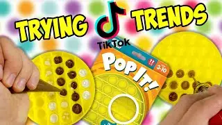 Trying the POP IT Fidget Toy that's all over the Internet - Worth it?