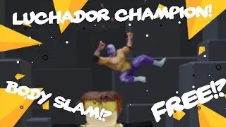 How To Get LUCHADOR CHAMPION + SPARKLING EFFECT for FREE!?(Limited item-Till May 8!) [Roblox - Shop]