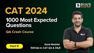 CAT 2024 | 1000 Most Expected CAT Quant Questions | Part 11 | CAT Quant | 