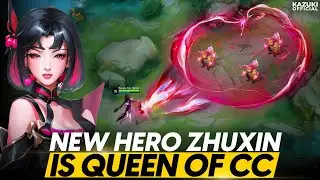 ZHUXIN IS YUZHONG'S NEW RIVAL | QUEEN OF CC IS HERE | NEW HERO ZHUXIN MLBB