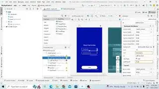 Create reference of UI element and do operation with it | Android Studio | #23